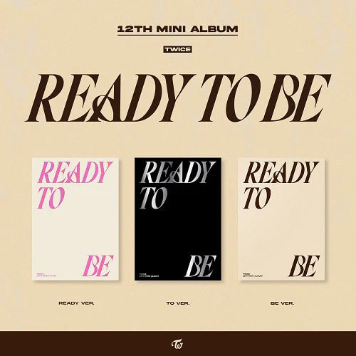 TWICE 12e mini-album READY TO BE