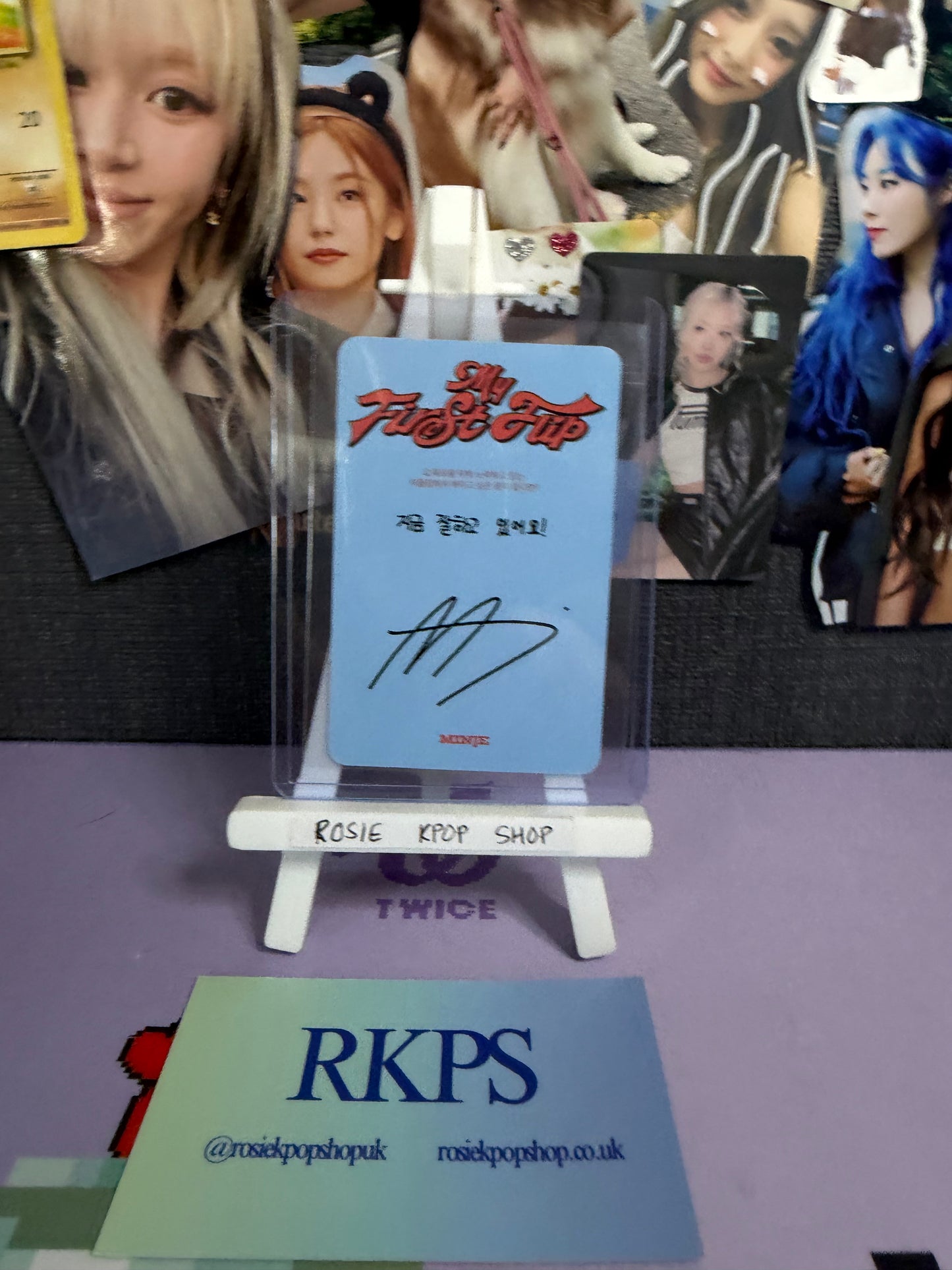 Kickflip My First Flip MINJE Photocard