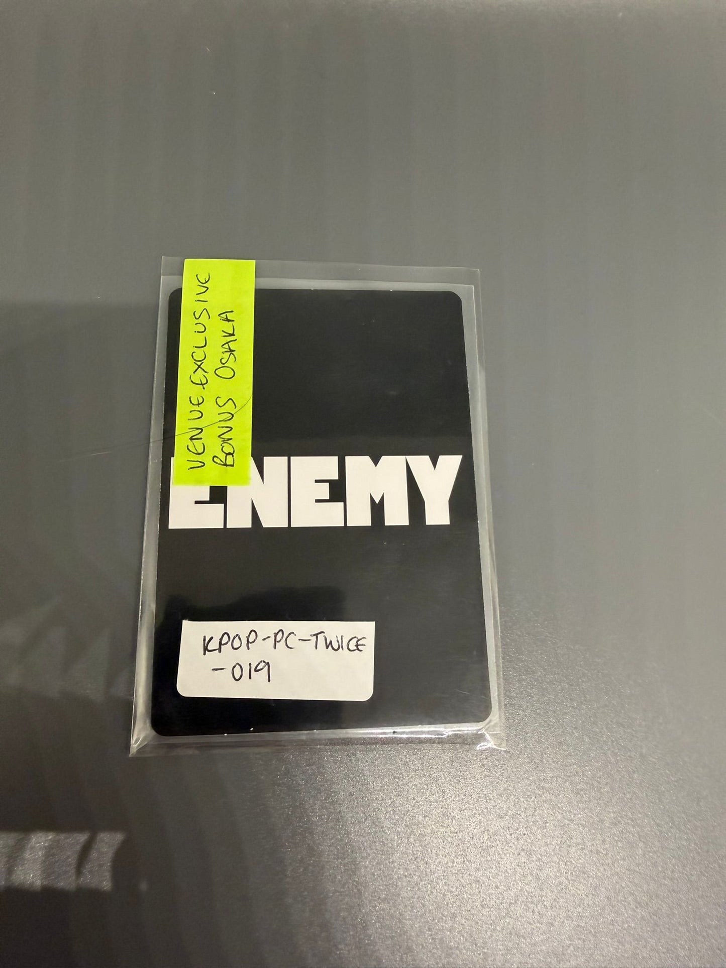 Twice Jeongyeon Venue Exclusive Enemy POB Photocard