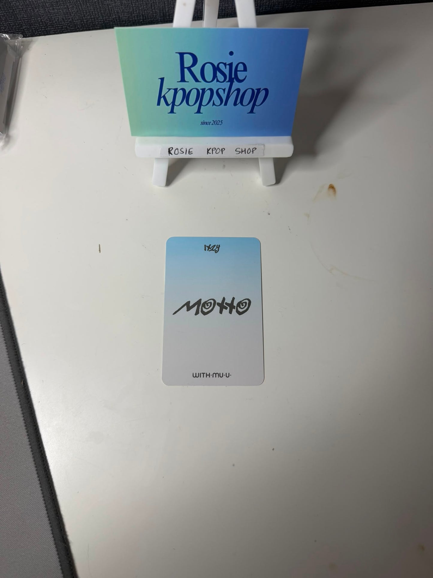 ITZY YEJI MOTTO WITHMUU Pre-order Benefit Photocard