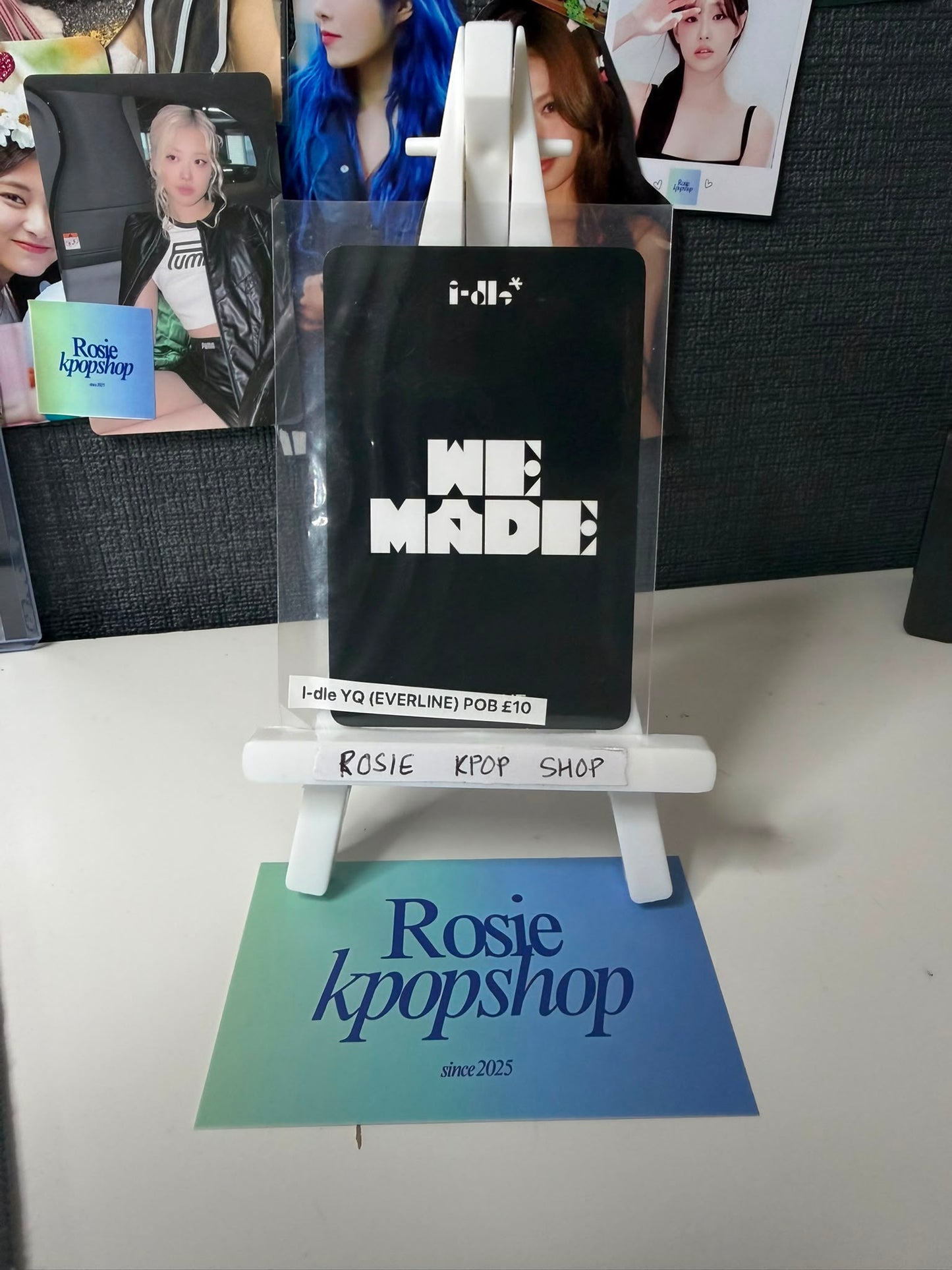 I-DLE Yuqi We Made EVERLINE POB Photocard