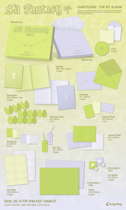 CHAEYOUNG The First Album ‘LIL FANTASY vol.1’