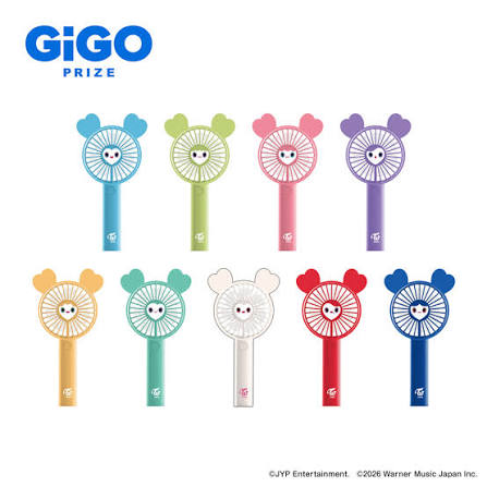 TWICE LOVELYS GiGo Prize Handheld Fans
