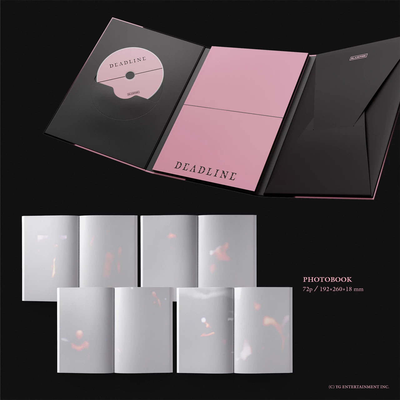 *PREORDER* BLACKPINK 3rd Mini Album [DEADLINE] BLACK ver.