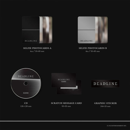 *PREORDER* BLACKPINK 3rd Mini Album [DEADLINE] GRAY Ver.