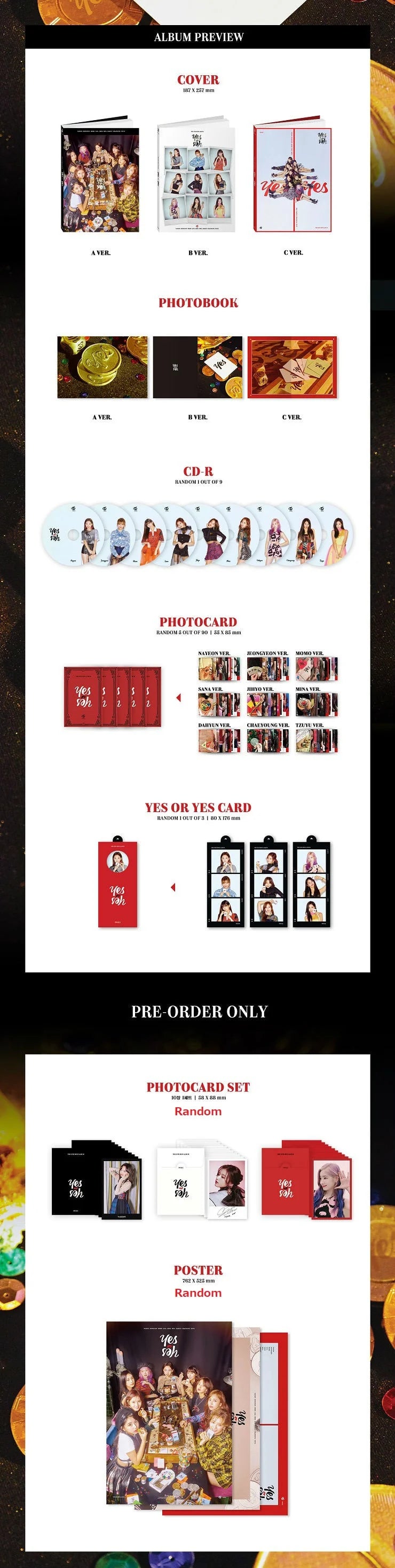 TWICE 6th Mini Album [YES OR YES]