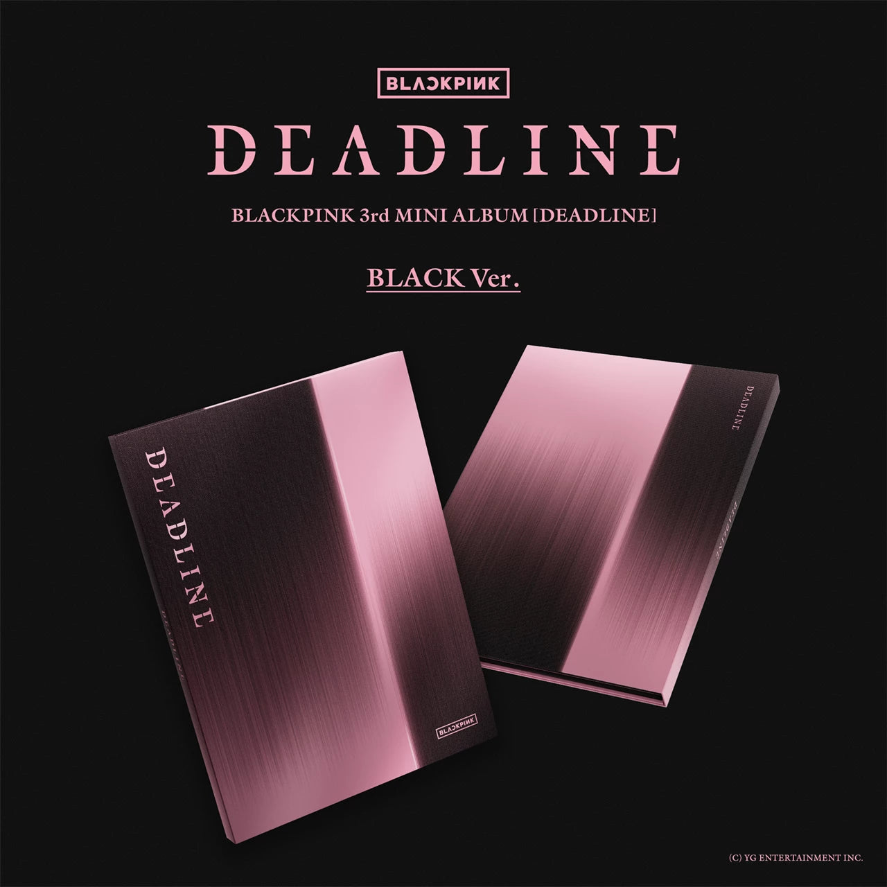 Blackpink Deadline Album Black Version