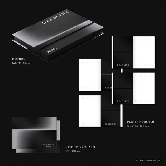 *PREORDER* BLACKPINK 3rd Mini Album [DEADLINE] GRAY Ver.