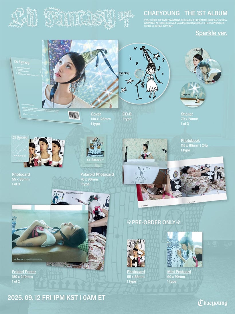 CHAEYOUNG The First Album ‘LIL FANTASY vol.1’ (Sparkle ver.)