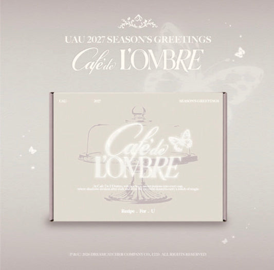 [PRE-ORDER] UAU 2027 SEASON’S GREETINGS [Cafe De L'Ombre_Recipe . For . U]