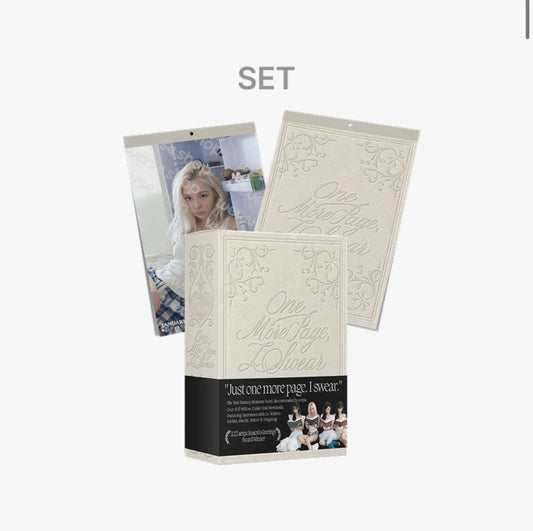 [PRE-ORDER] AESPA - 2027 Season's Greetings ["Just one more page, I swear."] [WEVERSE SHOP PRE-ORDER BENEFIT]