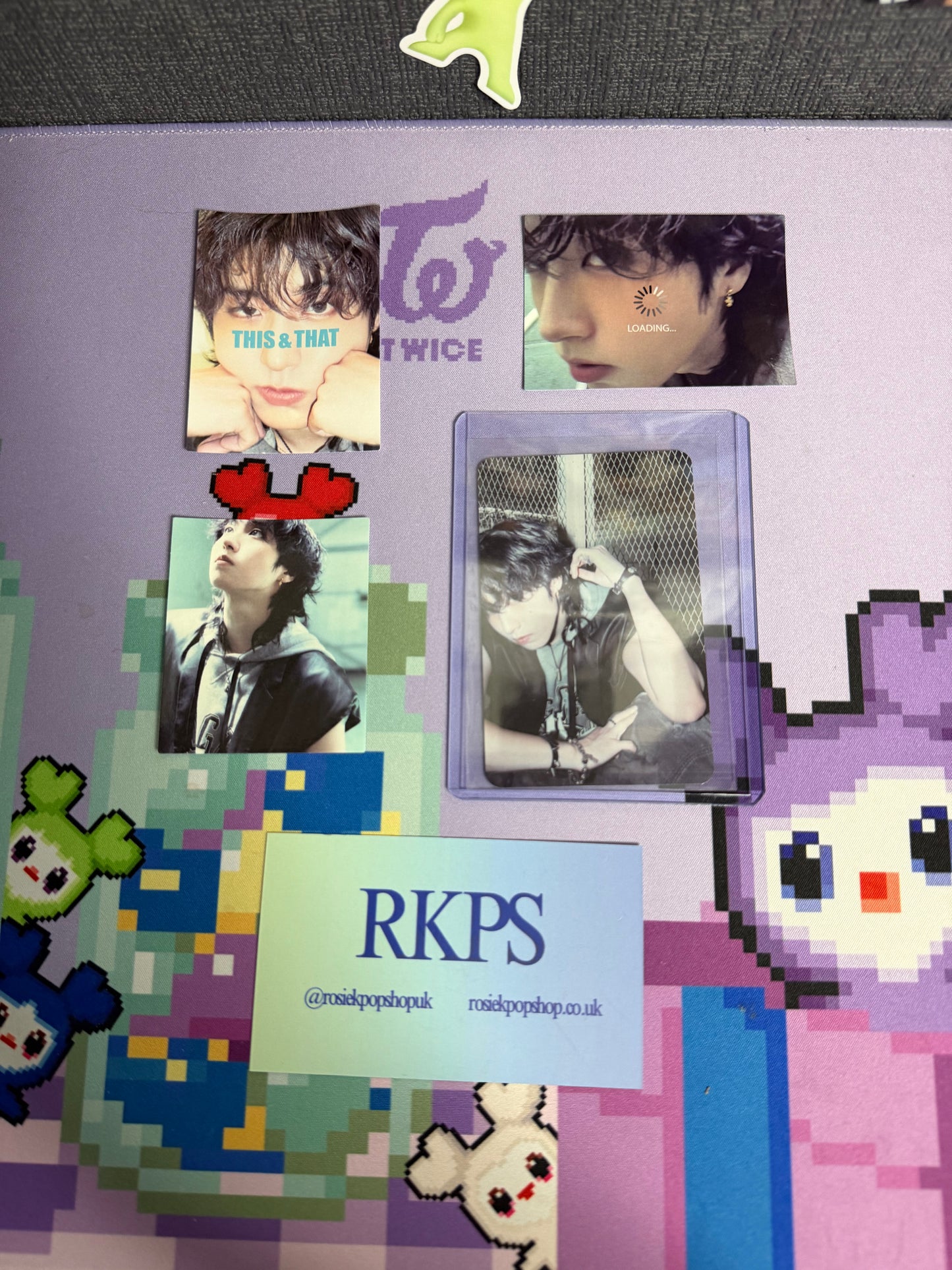 Stray Kids THIS & THAT HAN Photocard & Sticker Set