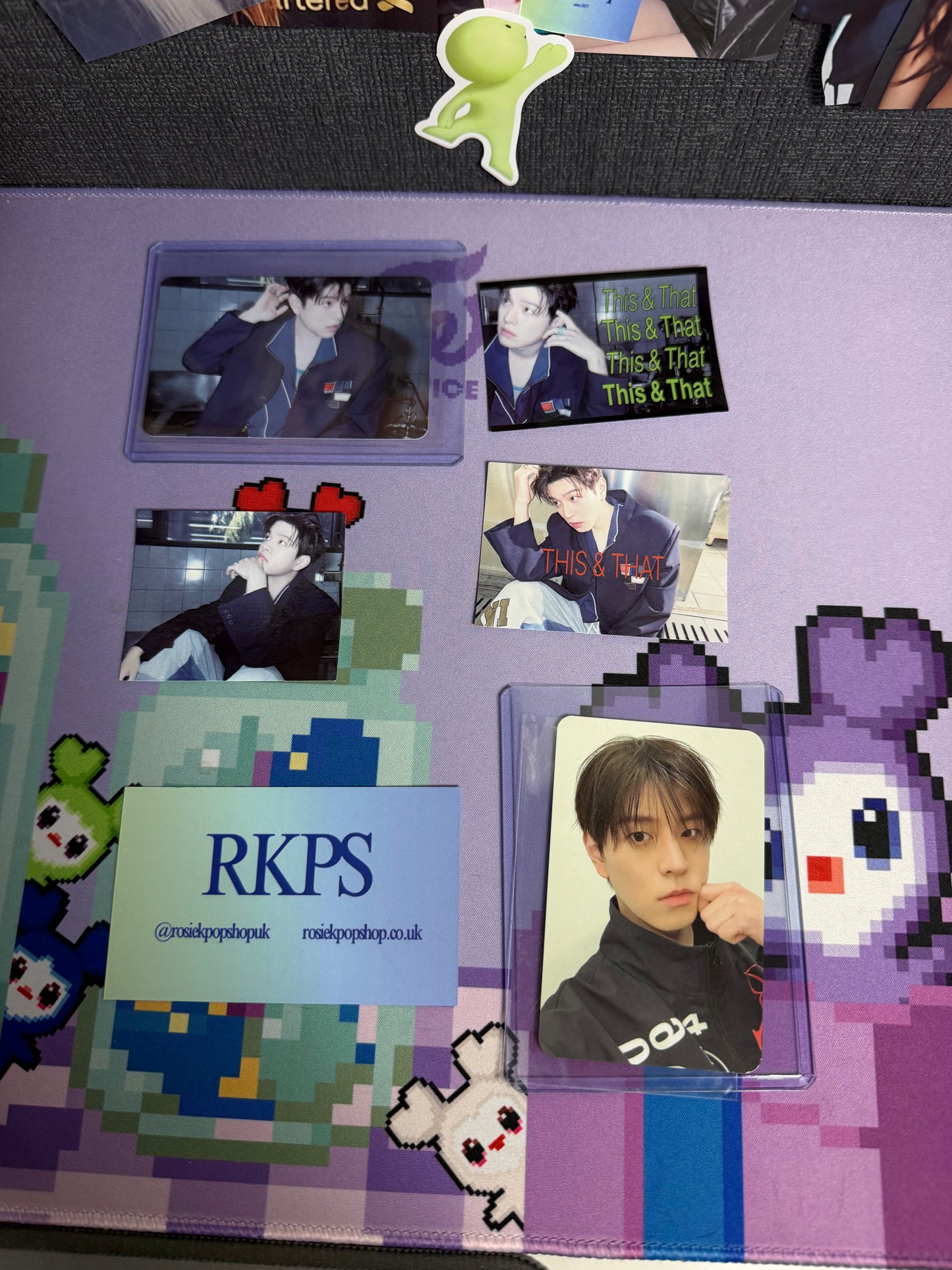 Stray Kids THIS & THAT SEUNGMIN Photocard, POB & Sticker Set