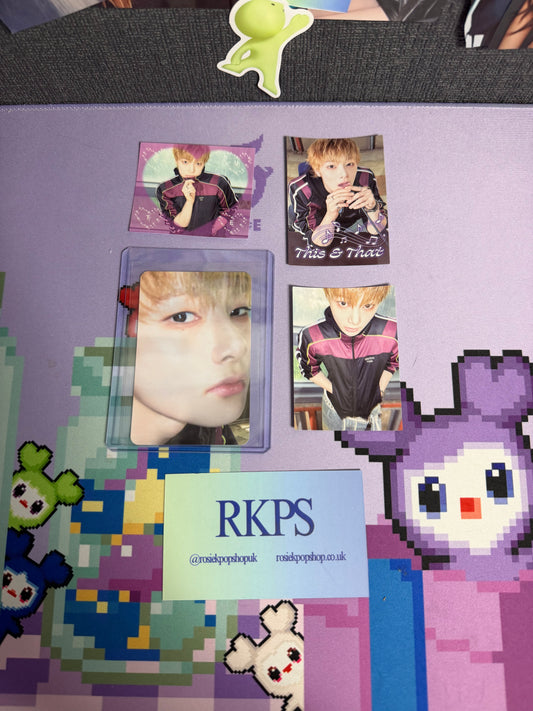 Stray Kids THIS & THAT I.N Photocard & Sticker Set