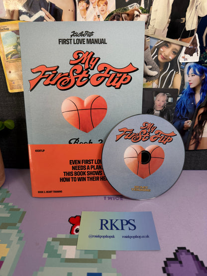 Kickflip My First Flip (Book 2 Heart Training) Photobook and CD [Opened - sold as seen]