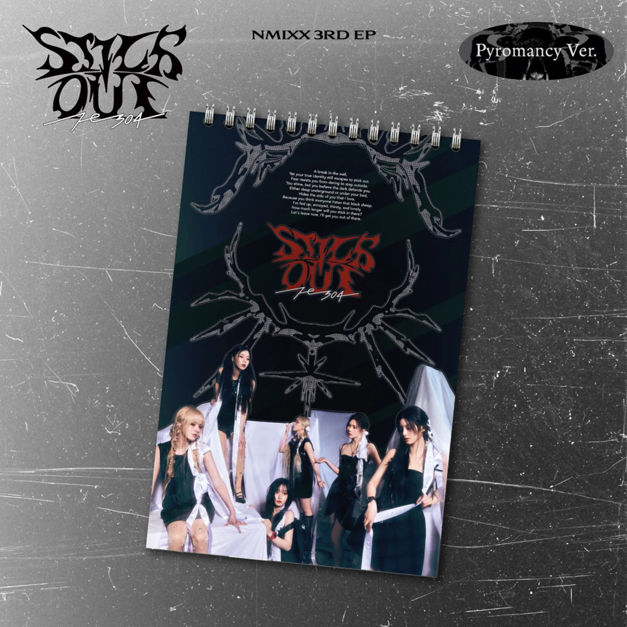 NMIXX Stick Out Fe3O4 Album (Pyromancy version)