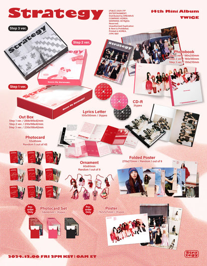 Twice 14th Mini Album ‘Strategy’
