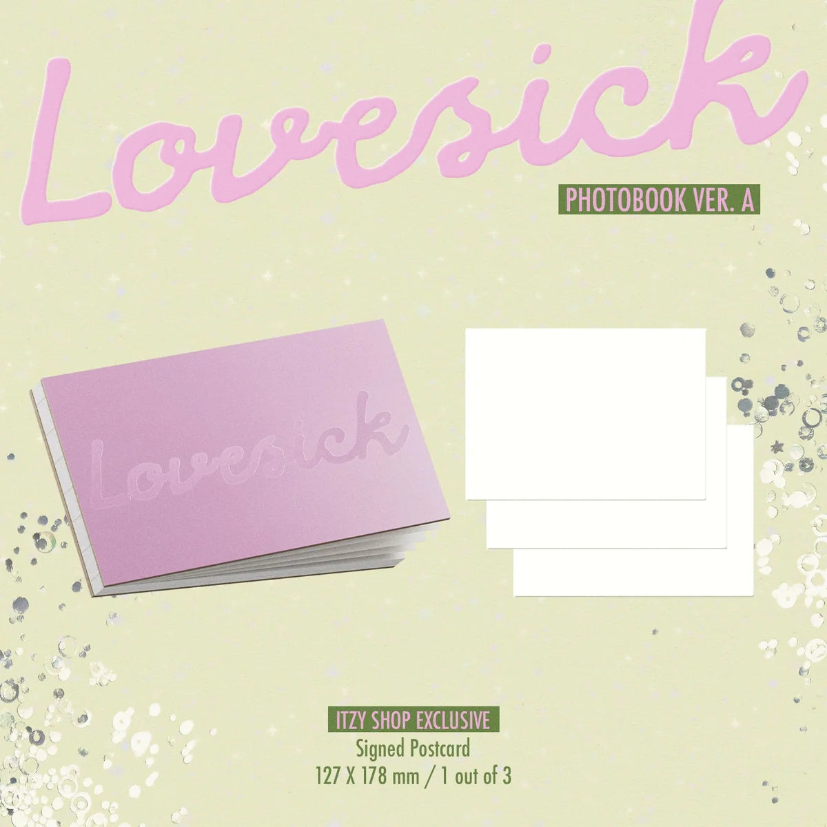 [PRE-ORDER] 채령(CHAERYEONG) of 있지(ITZY) - Lovesick 1st Mini Album [US ITZY SHOP EXCLUSIVE SIGNED] [Photobook A Version]