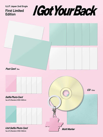 PREORDER ILLIT Japanese 2nd Single 'I Got Your Back' [Limited Edition]