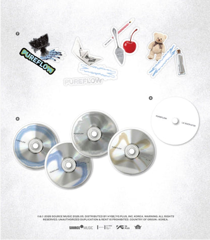 PREORDER 르세라핌(LE SSERAFIM) - PUREFLOW pt.1