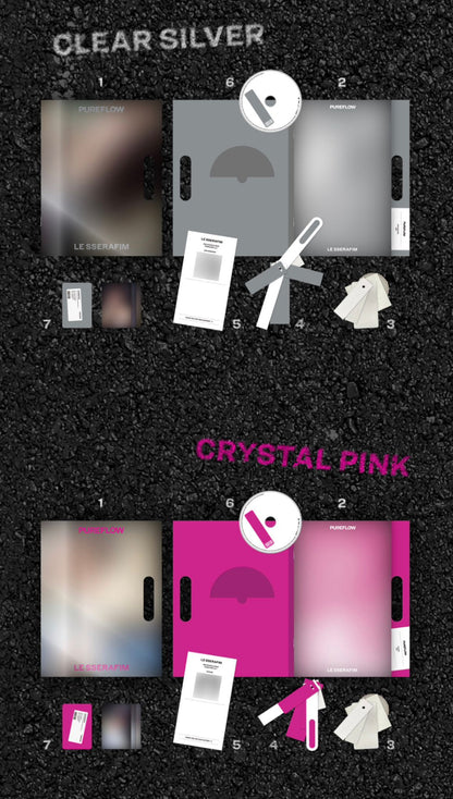 PREORDER 르세라핌(LE SSERAFIM) - PUREFLOW pt.1 [Compact Ver.]