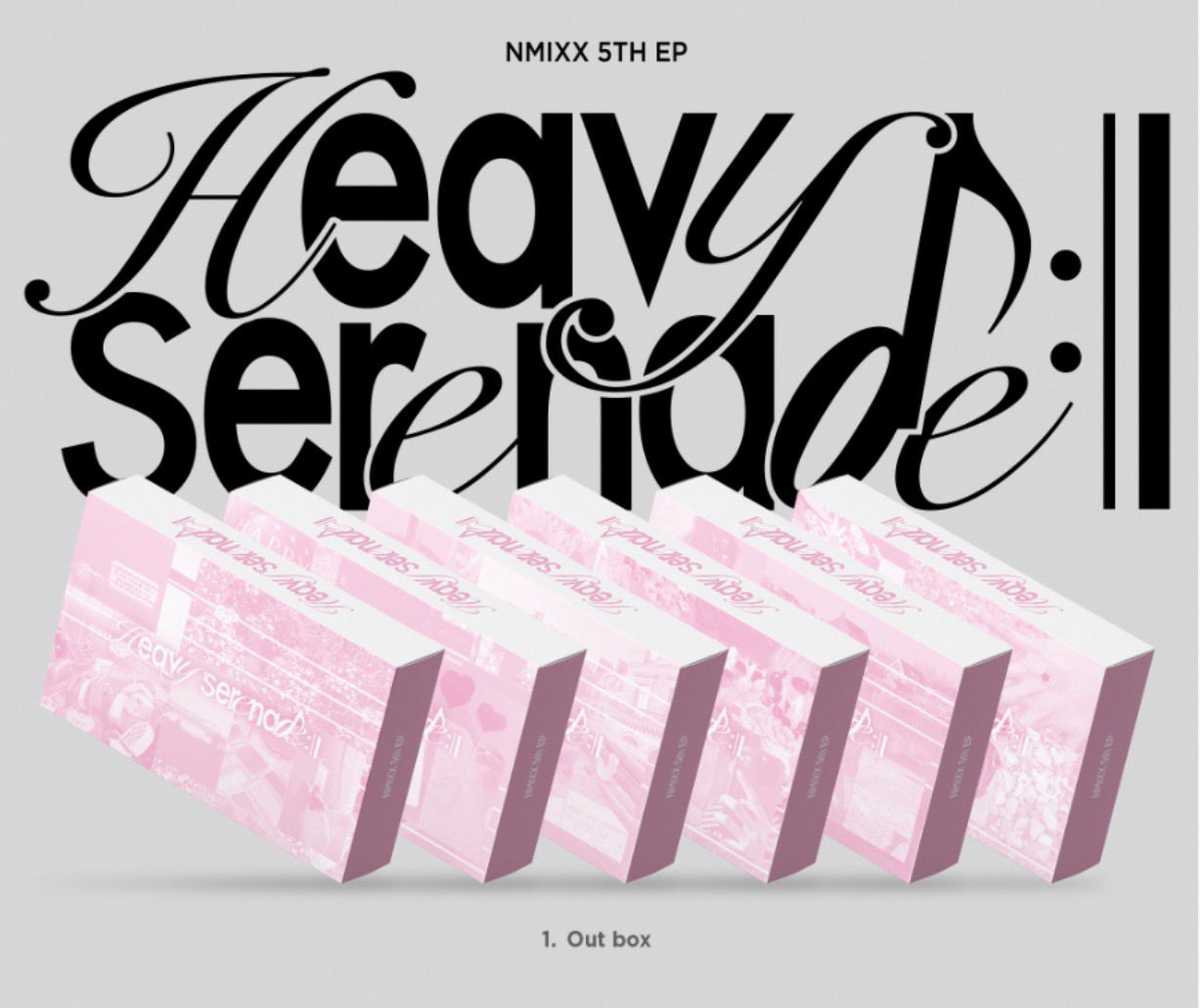PRE ORDER NMIXX 5TH EP Heavy Serenade (Platform Album POCAALBUM Ver.)