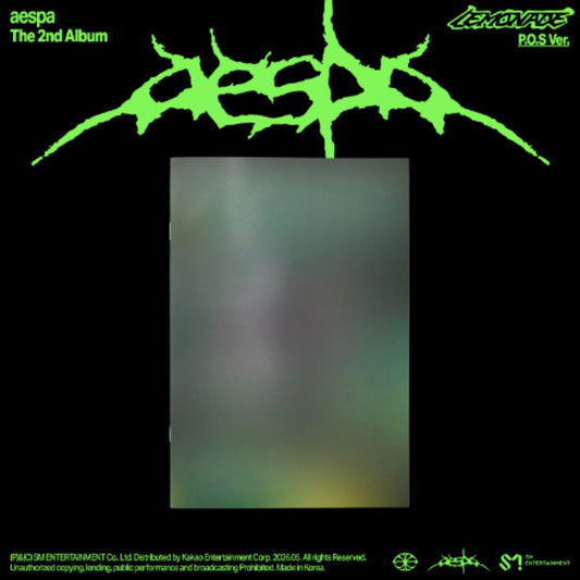 PREORDER aespa – 2nd Album [LEMONADE] (P.O.S Ver.)