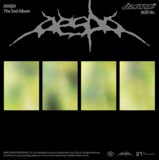 PREORDER aespa – 2nd Album [LEMONADE] (ACID Ver.)