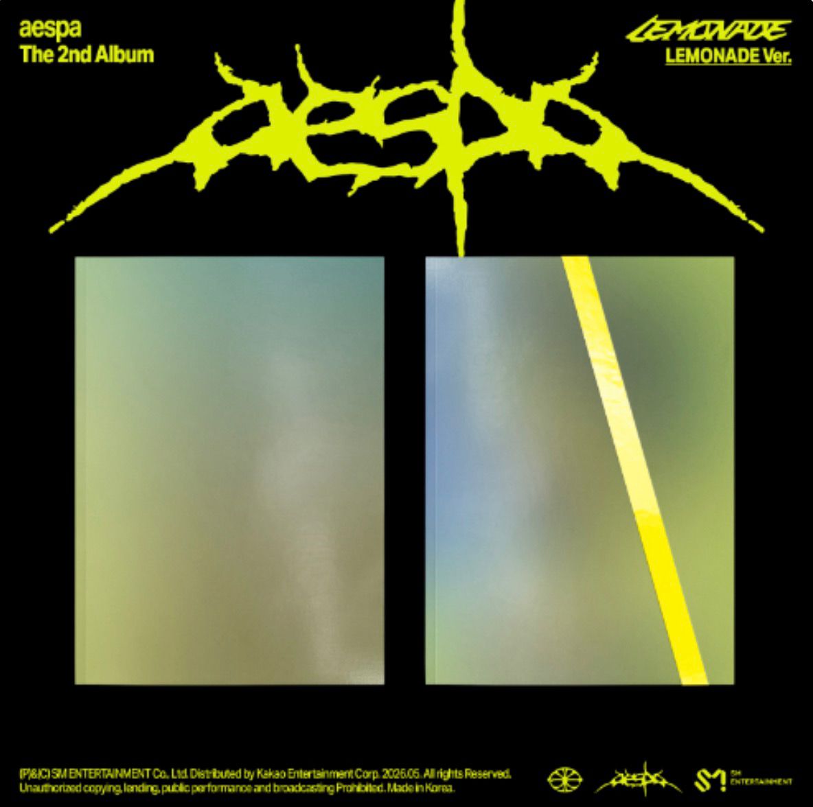 PREORDER aespa – 2nd Album [LEMONADE] (LEMONADE Ver.)