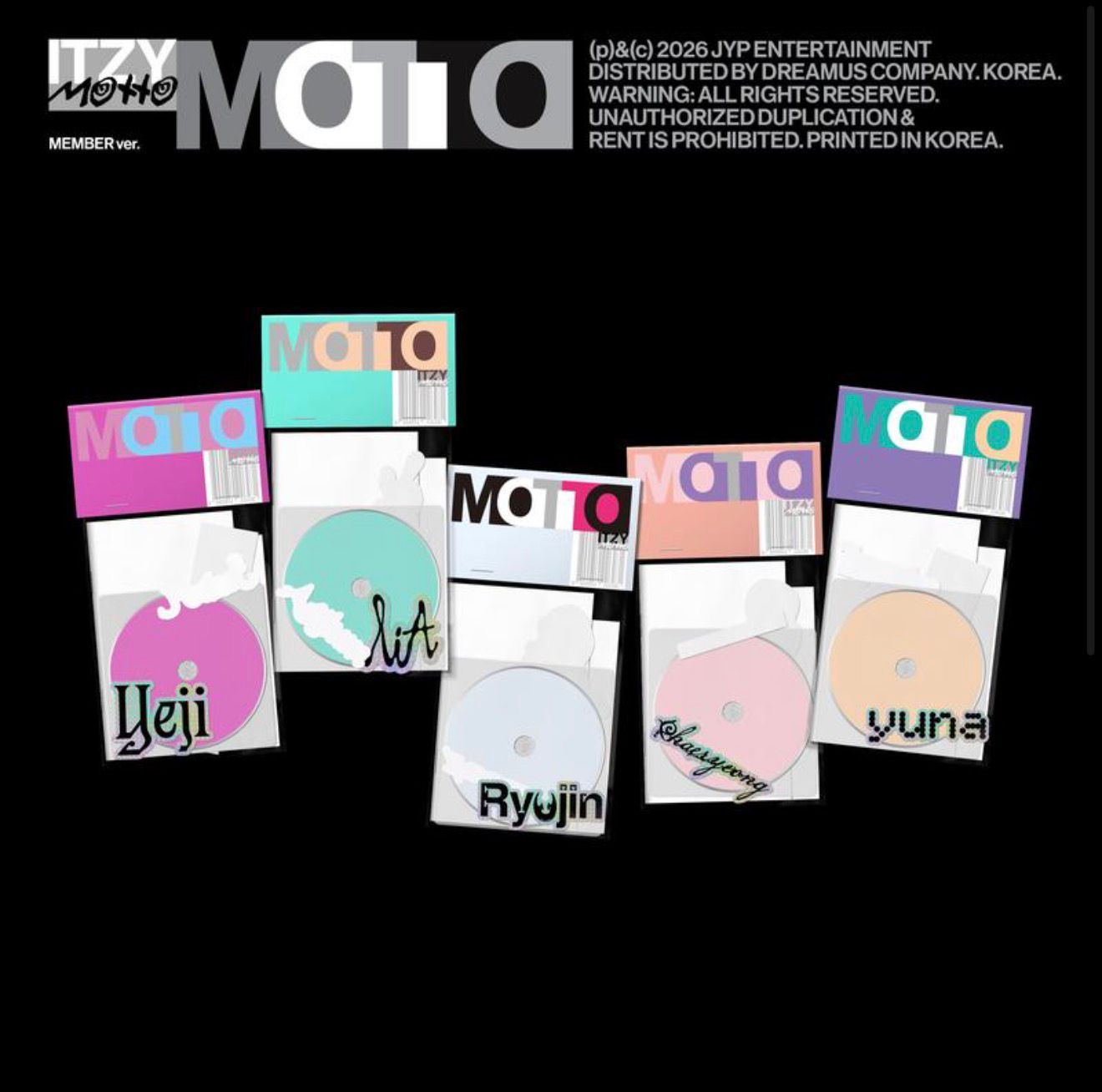 ITZY Motto (MEMBER Ver.)