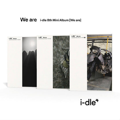 i-dle 8th Mini Album 'We Are' [Random cover]