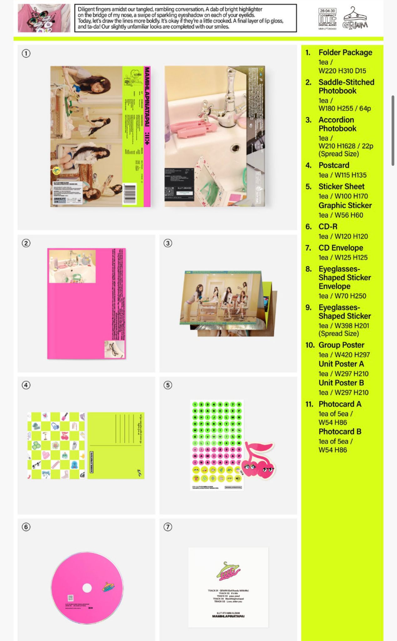 ILLIT 4th Mini Album – MAMIHLAPINATAPAI [Random]