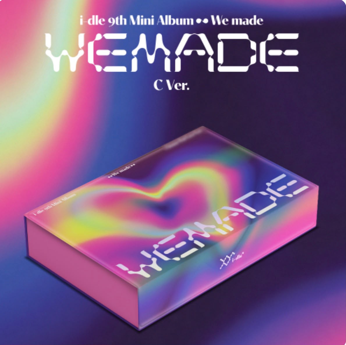 PREORDER i-dle We Made 9th Mini Album [C Version]