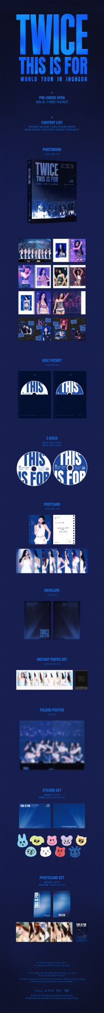 PREORDER 트와이스(TWICE) - THIS IS FOR WORLD TOUR IN INCHEON DVD