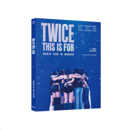PREORDER 트와이스(TWICE) - THIS IS FOR WORLD TOUR IN INCHEON Blu-ray