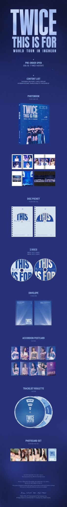 PREORDER 트와이스(TWICE) - THIS IS FOR WORLD TOUR IN INCHEON Blu-ray
