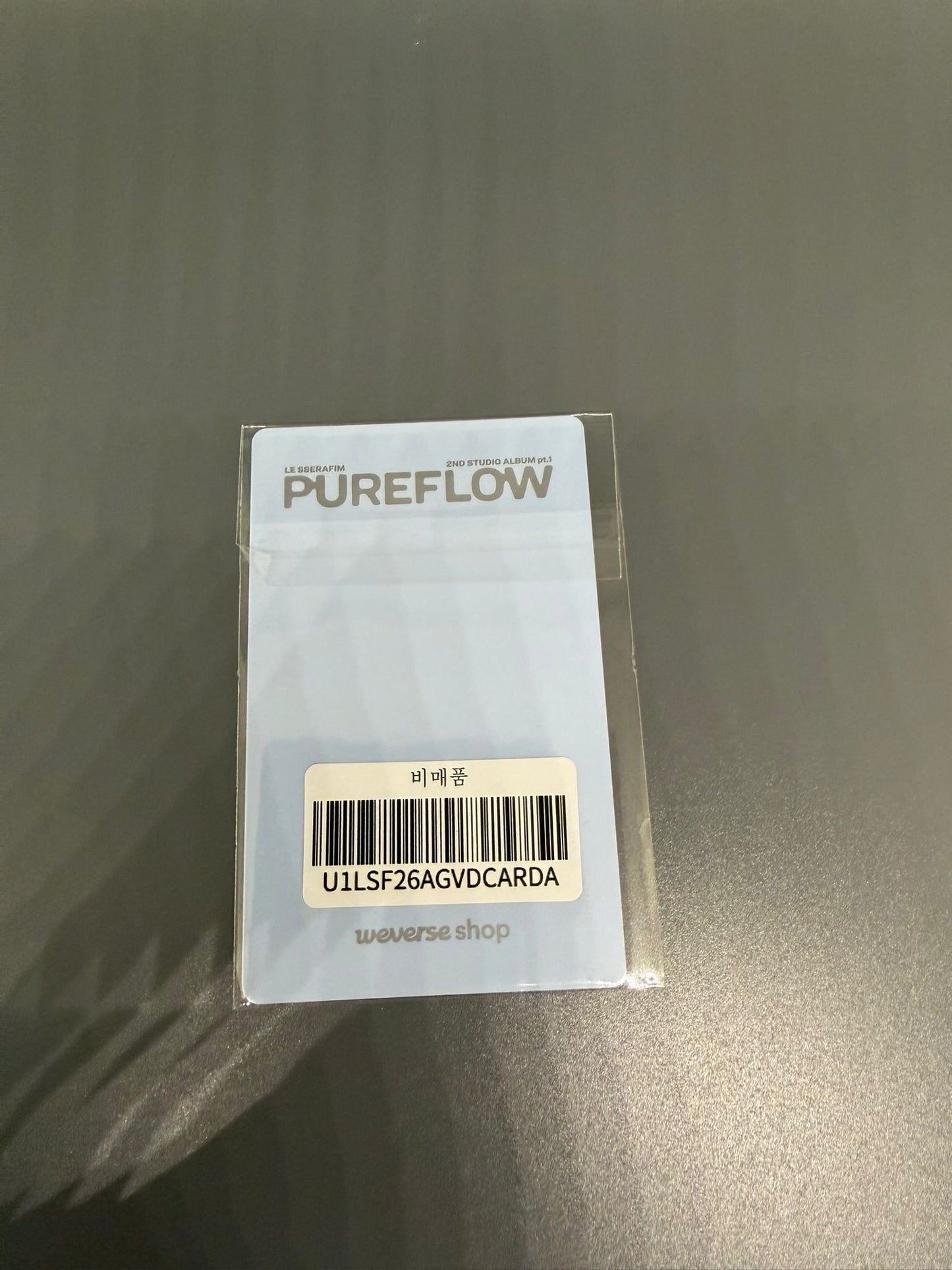 Le Sserafim Eunchae Pureflow Weverse Shop POB Photocard