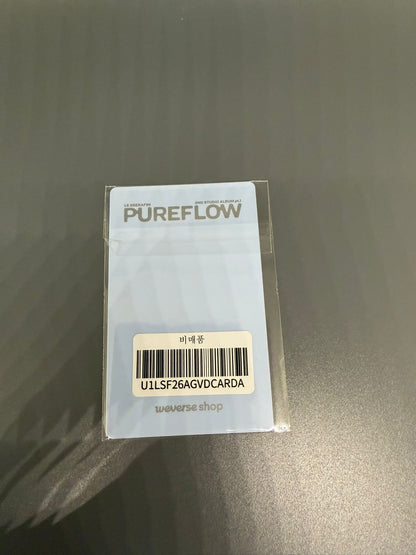 Le Sserafim Eunchae Pureflow Weverse Shop POB Photocard