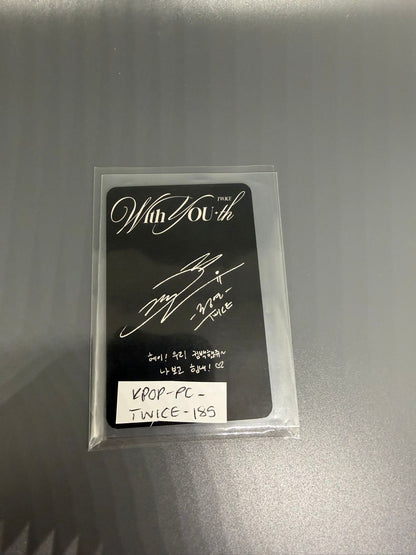 Twice Jeongyeon With You-th Photocard