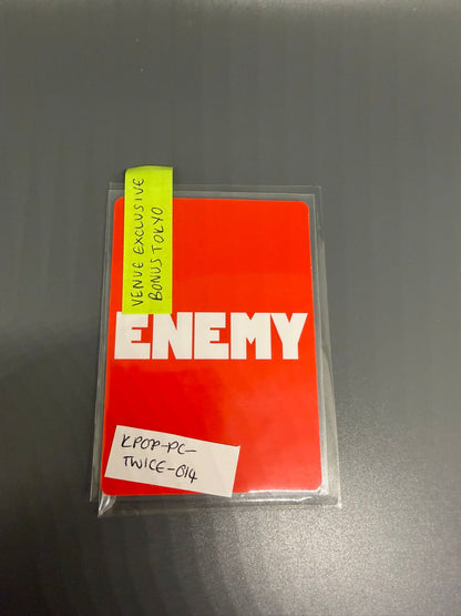 Twice Tzuyu Venue Exclusive Enemy POB Photocard