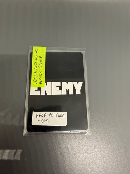 Twice Jeongyeon Venue Exclusive Enemy POB Photocard