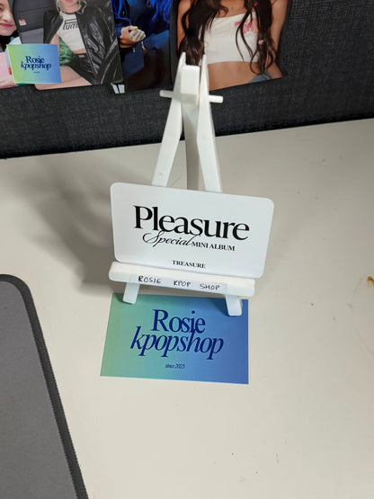 TREASURE Group Pleasure Music Korea Benefit Photocard