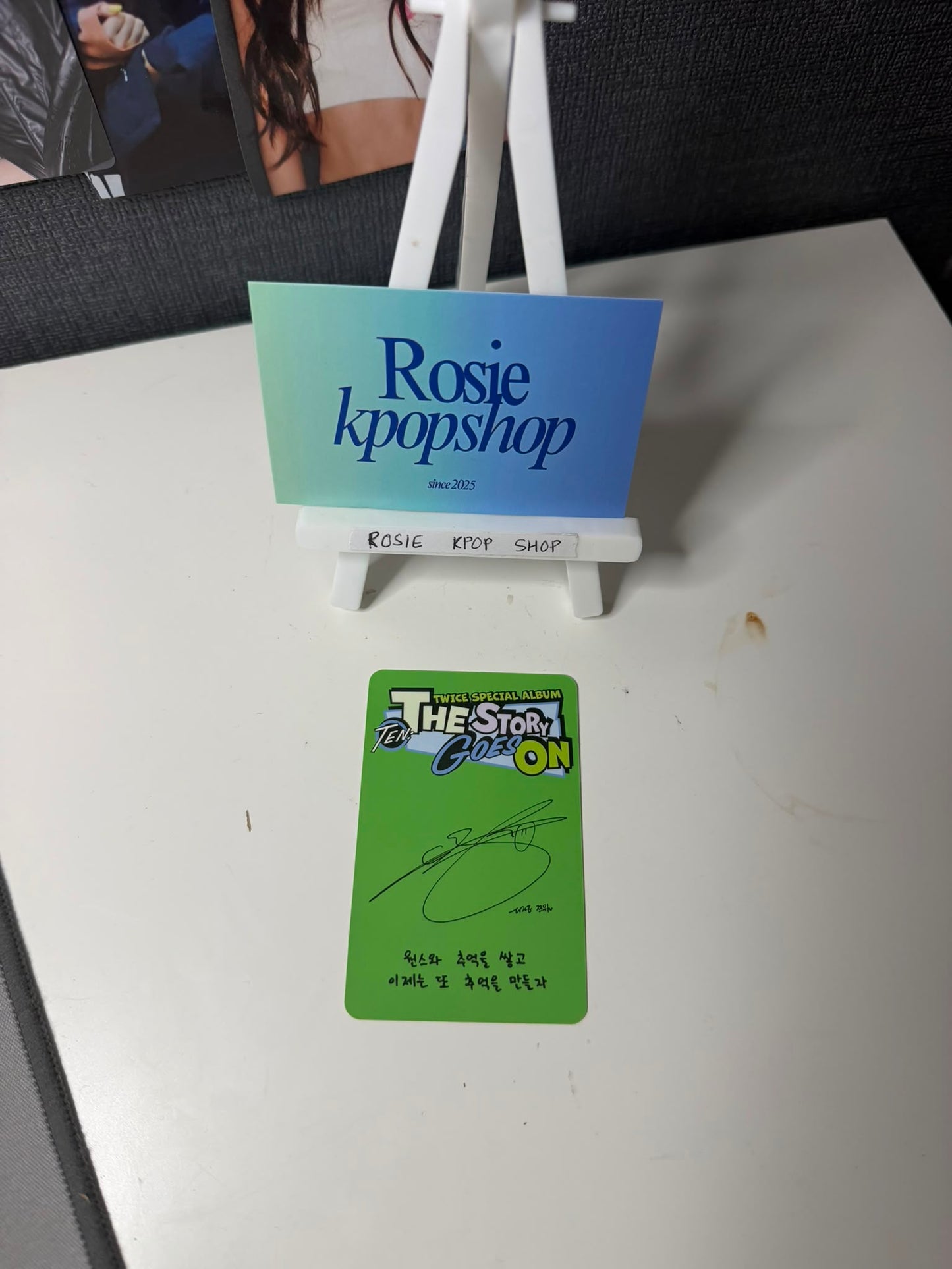 TWICE TZUYU TEN: The Story Goes On Photocard