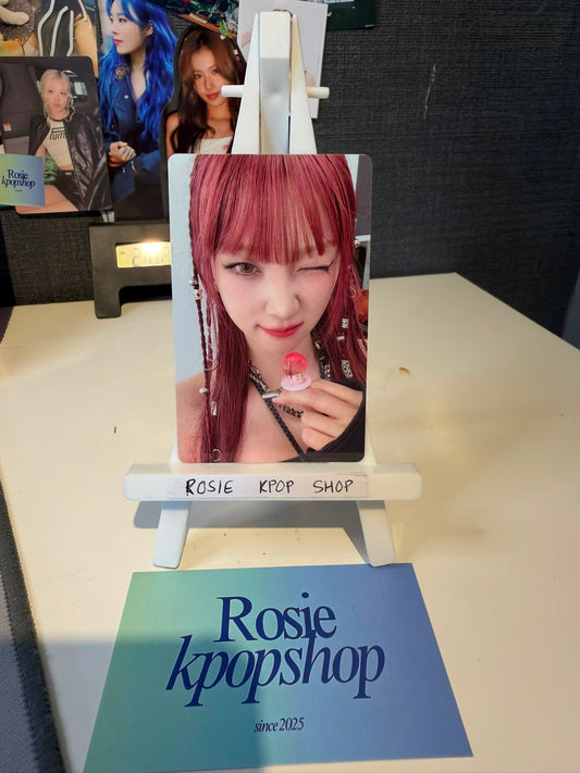 I-DLE Yuqi We Made WEVERSE SHOP POB Photocard