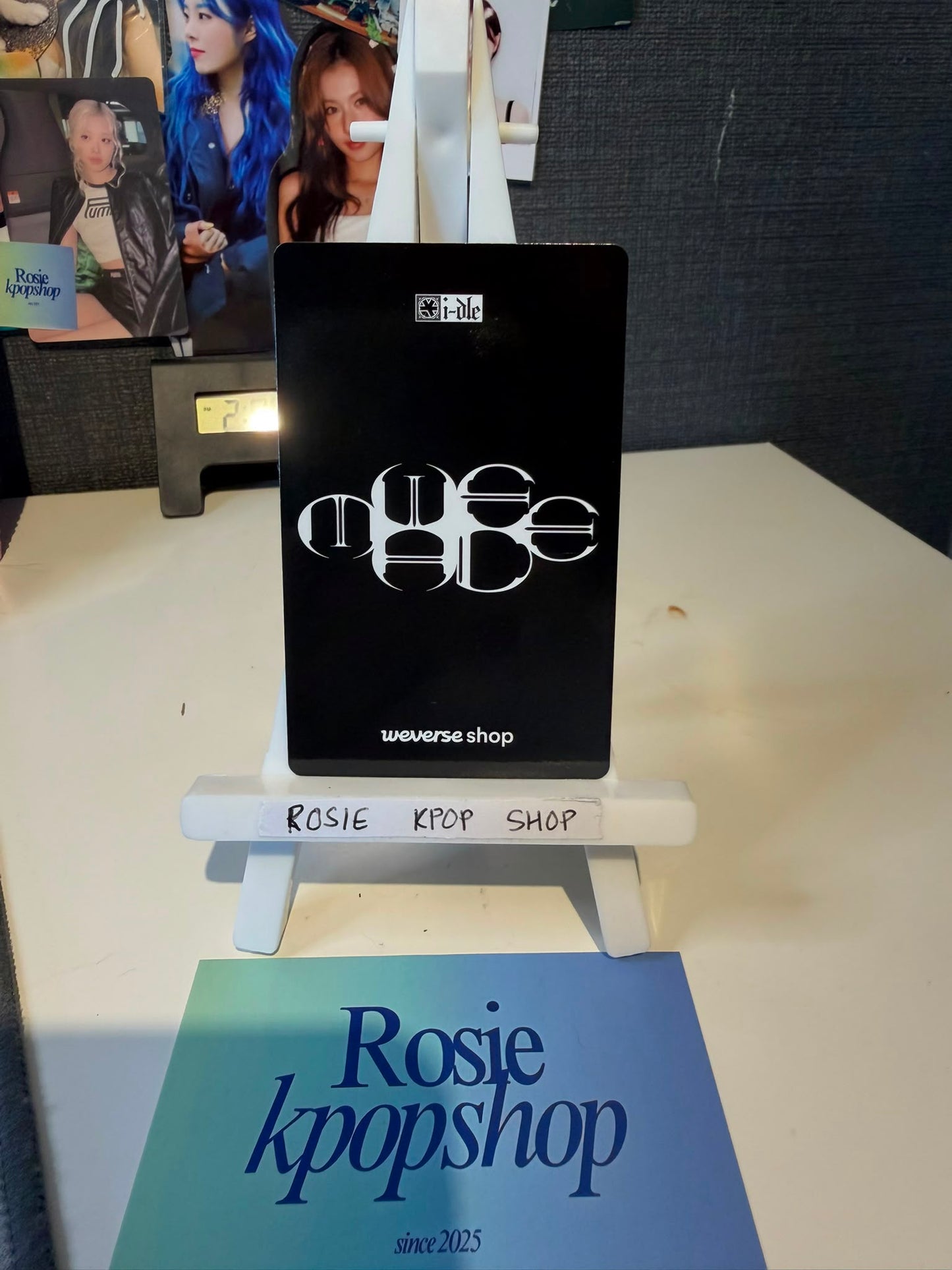 I-DLE Yuqi We Made WEVERSE SHOP POB Photocard