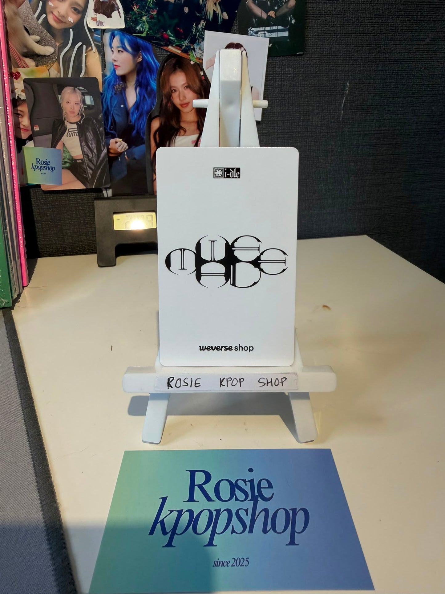 I-DLE Shuhua We Made WEVERSE SHOP POB Photocard
