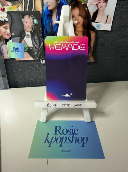 I-DLE Yuqi We Made Photocard