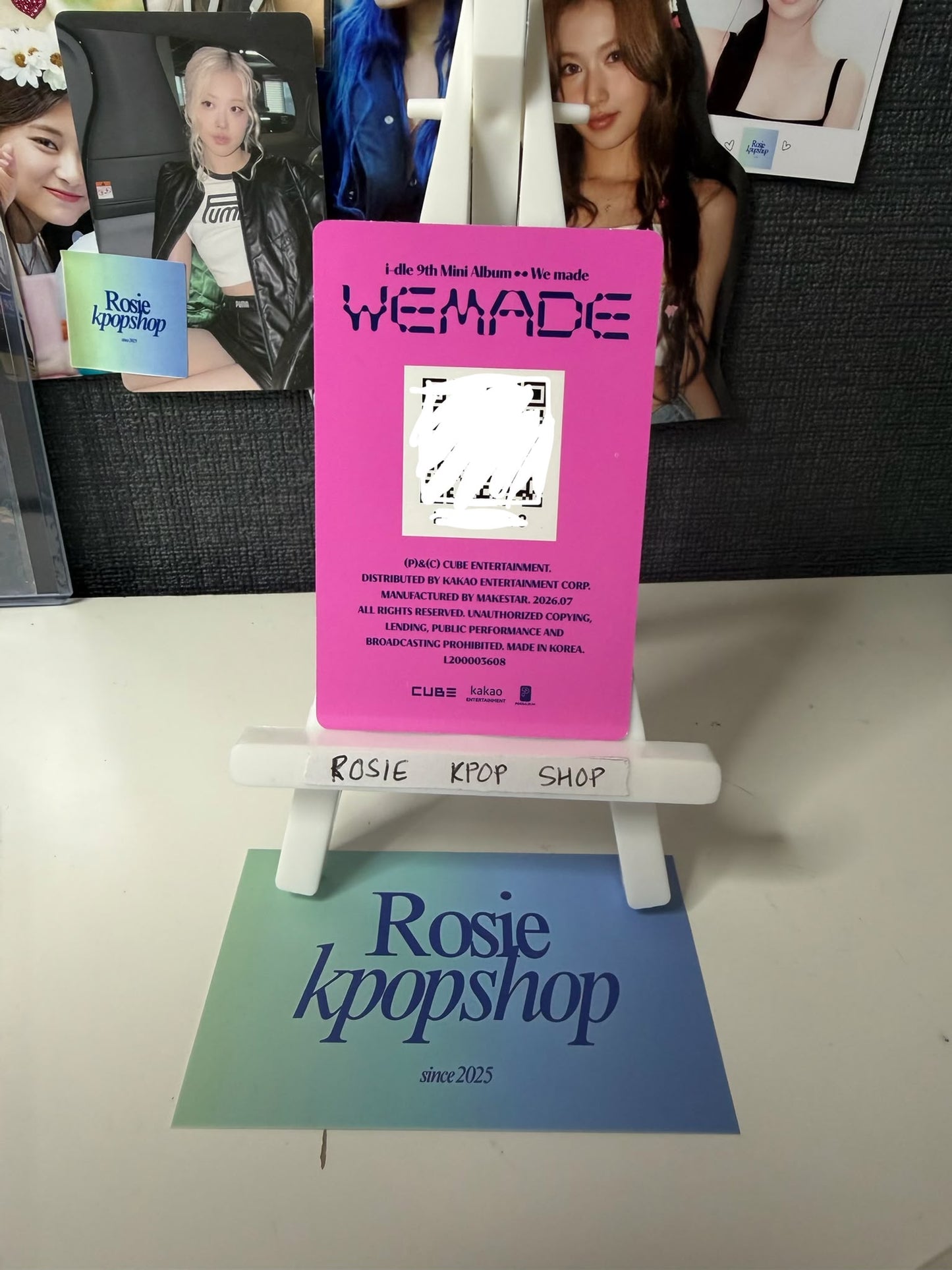 I-DLE Minnie We Made Photocard