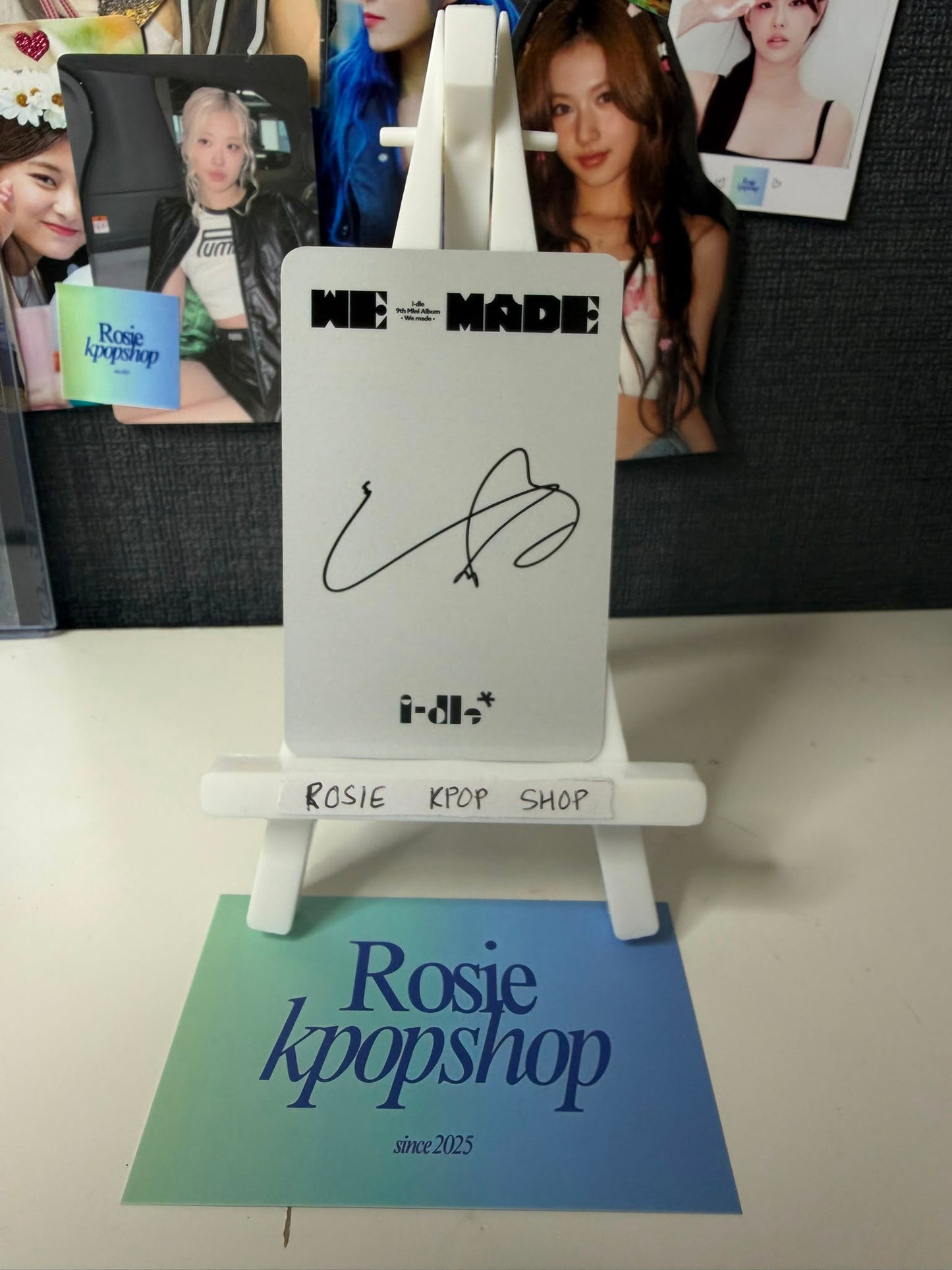 I-DLE Shuhua We Made KTOWN4U POB Photocard