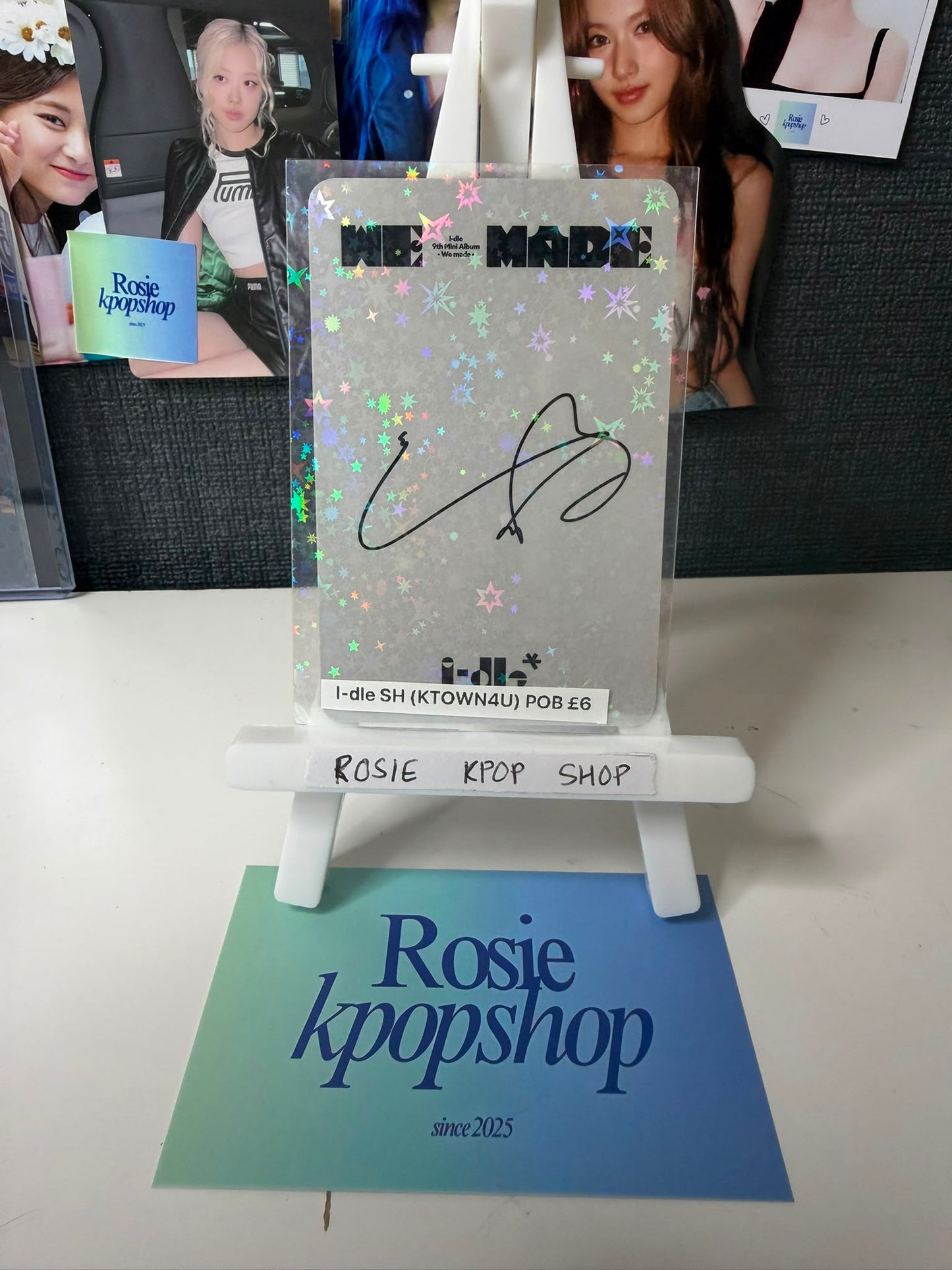 I-DLE Shuhua We Made KTOWN4U POB Photocard